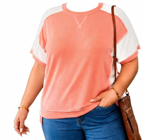 Carrot Twist Rib top